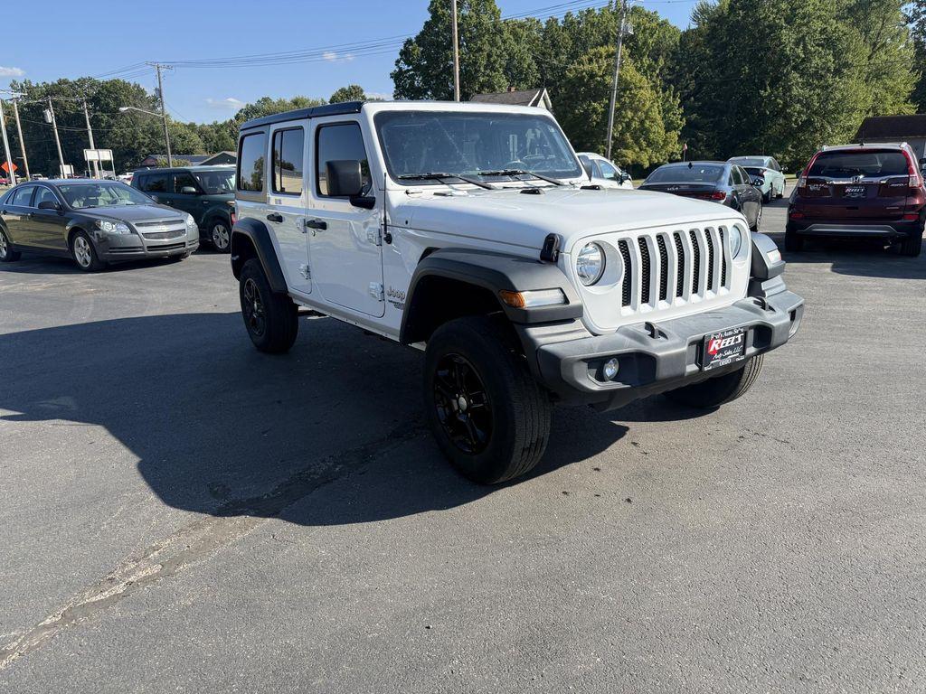 used 2018 Jeep Wrangler Unlimited car, priced at $22,893