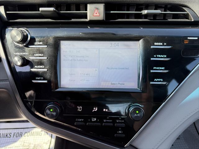 used 2018 Toyota Camry car, priced at $17,500