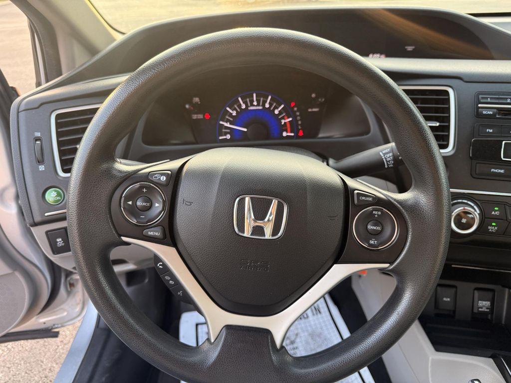 used 2015 Honda Civic car, priced at $13,997