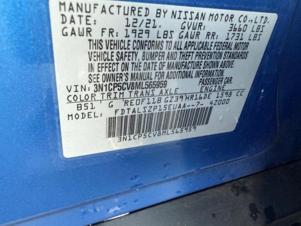 used 2021 Nissan Kicks car, priced at $17,995