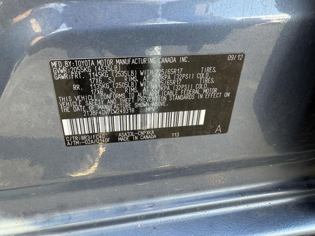 used 2012 Toyota RAV4 car, priced at $11,993