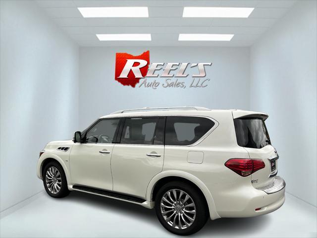 used 2017 INFINITI QX80 car, priced at $21,500