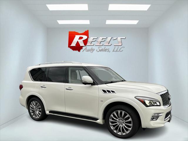 used 2017 INFINITI QX80 car, priced at $21,500