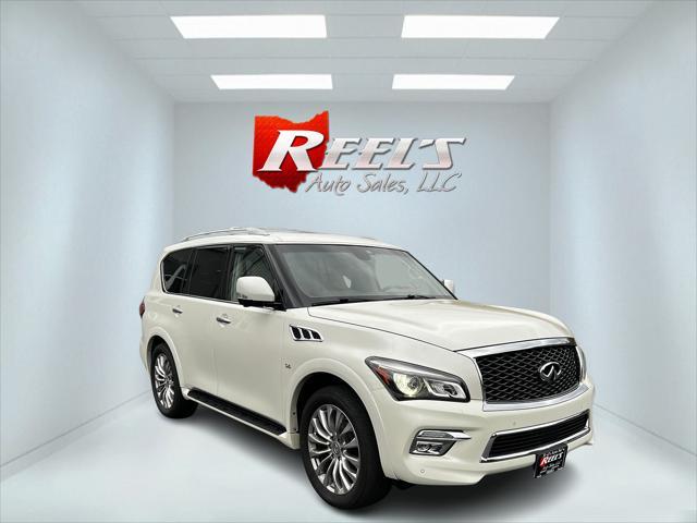 used 2017 INFINITI QX80 car, priced at $21,500