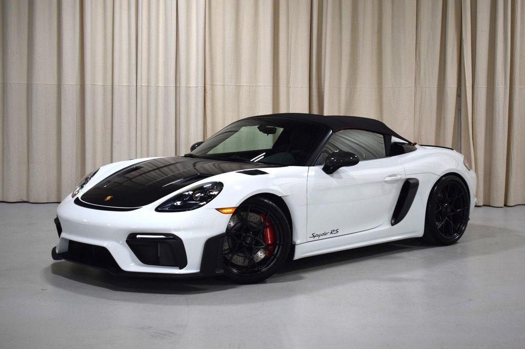 used 2024 Porsche 718 Spyder car, priced at $202,999