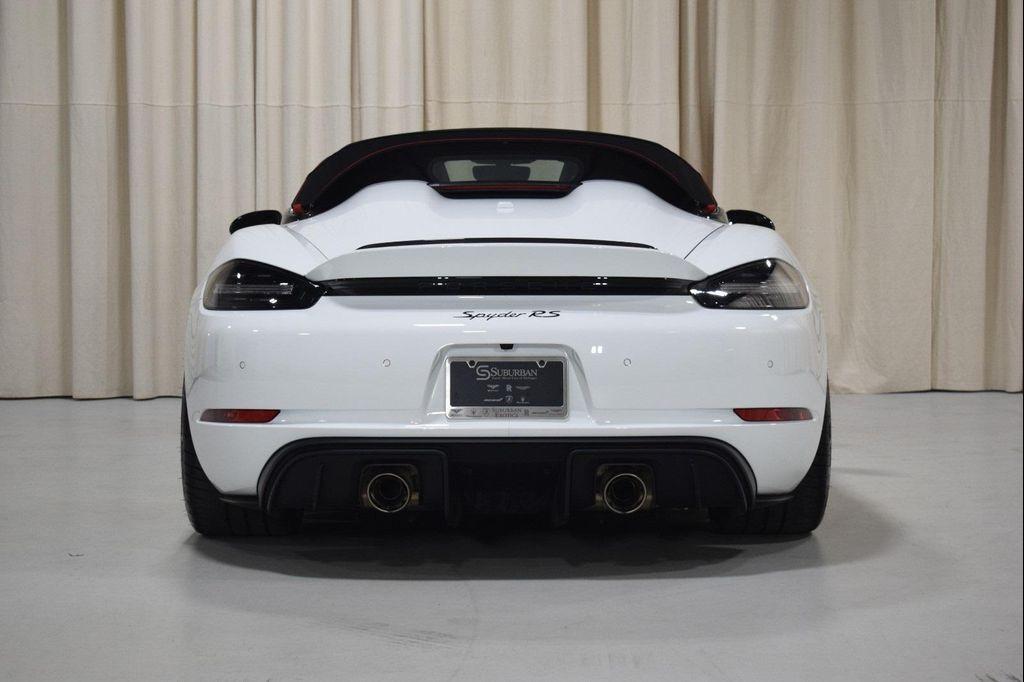 used 2024 Porsche 718 Spyder car, priced at $202,999