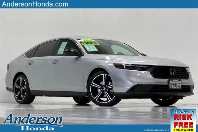 used 2024 Honda Accord Hybrid car, priced at $30,981