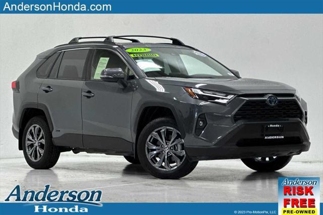 used 2023 Toyota RAV4 Hybrid car, priced at $37,981