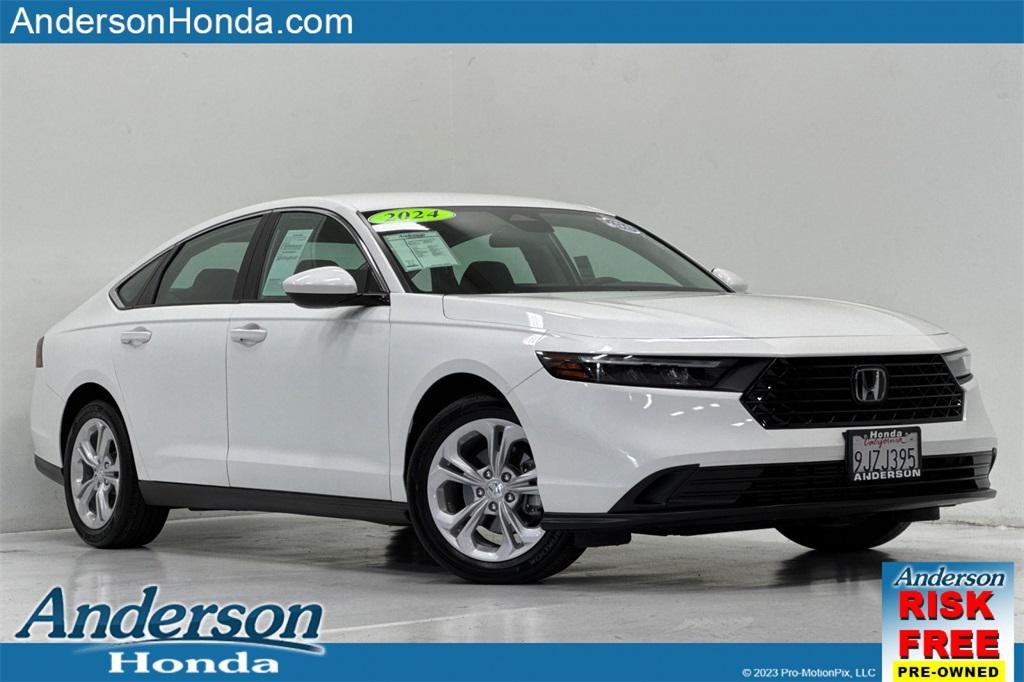 used 2024 Honda Accord car, priced at $23,981