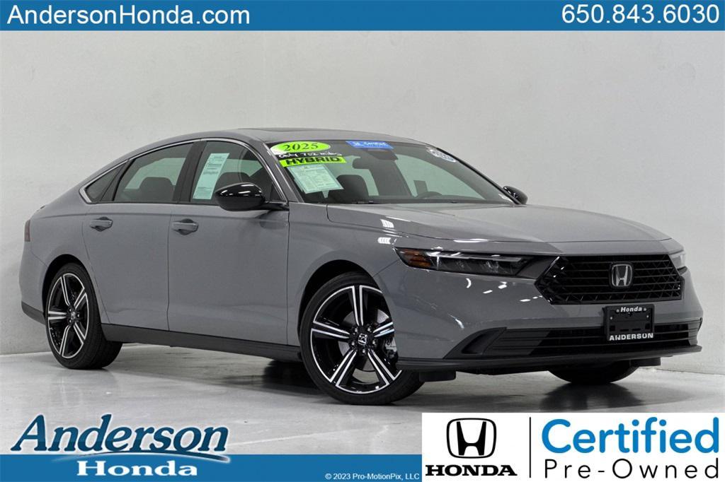 used 2025 Honda Accord Hybrid car, priced at $32,985