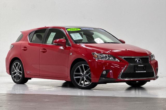 used 2016 Lexus CT 200h car, priced at $23,500