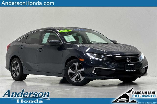 used 2019 Honda Civic car, priced at $18,200