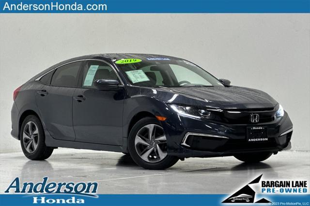 used 2019 Honda Civic car, priced at $17,900