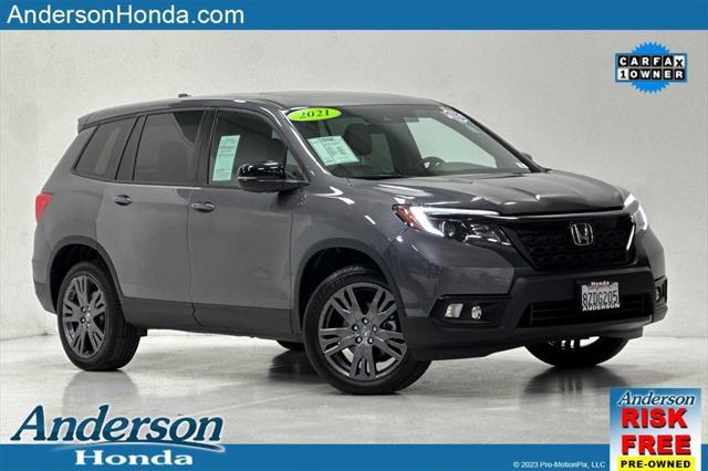 used 2021 Honda Passport car, priced at $26,981