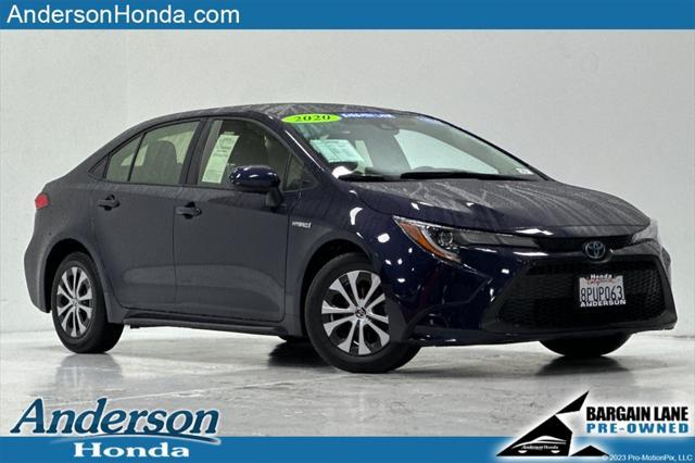 used 2020 Toyota Corolla Hybrid car, priced at $17,900