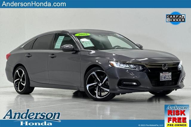 used 2018 Honda Accord car, priced at $22,981