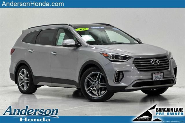 used 2017 Hyundai Santa Fe car, priced at $13,900