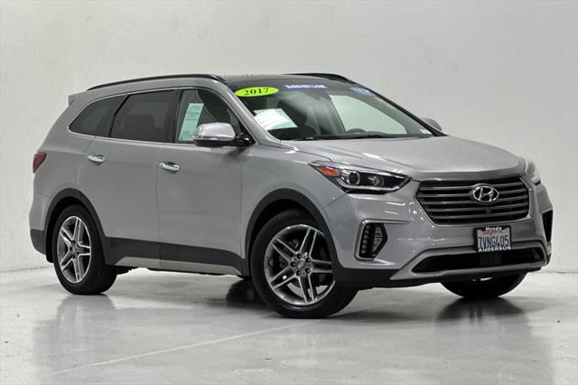 used 2017 Hyundai Santa Fe car, priced at $13,900