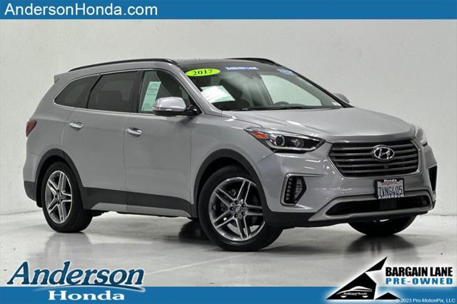 used 2017 Hyundai Santa Fe car, priced at $13,700