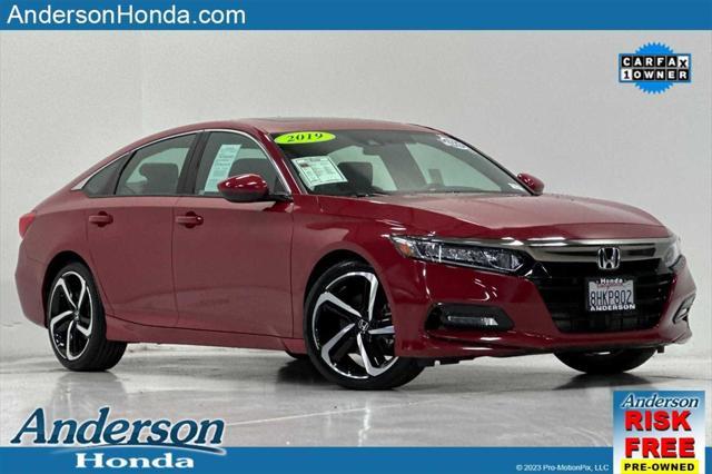 used 2019 Honda Accord car, priced at $21,981