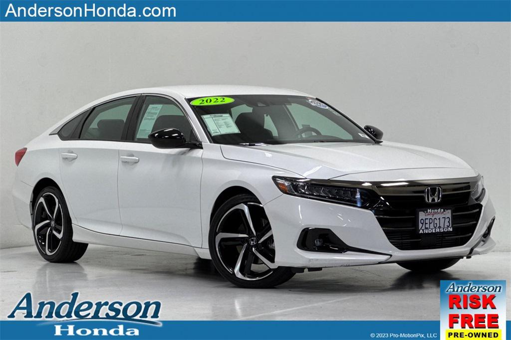 used 2022 Honda Accord car, priced at $24,981