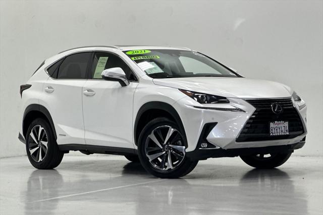 used 2021 Lexus NX 300h car, priced at $34,981