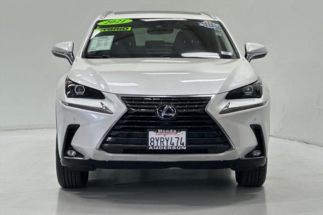 used 2021 Lexus NX 300h car, priced at $34,981