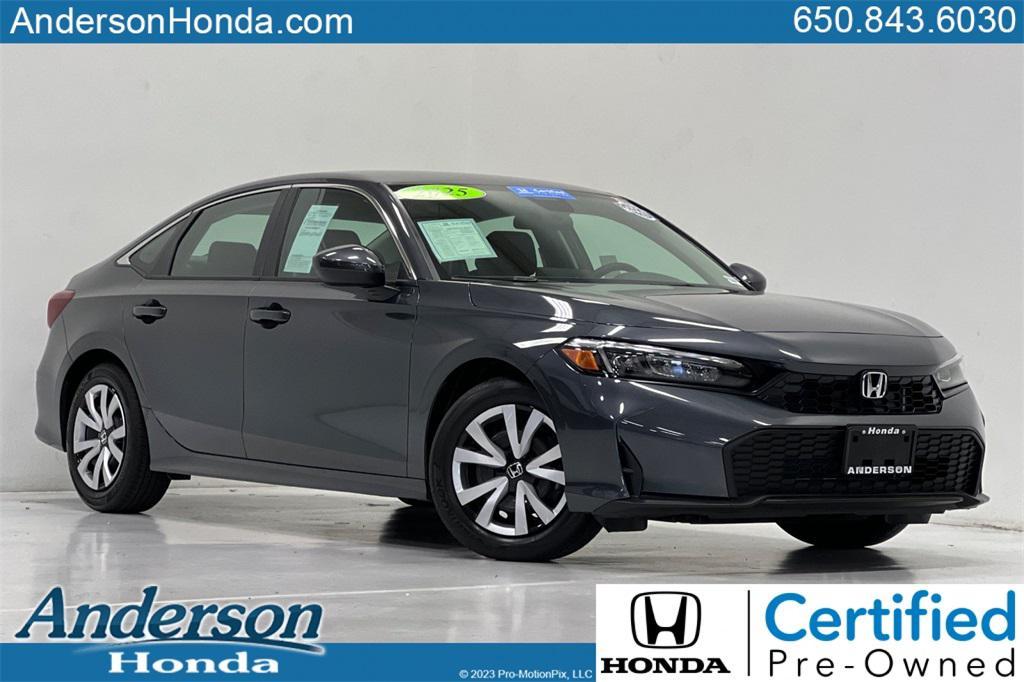 used 2025 Honda Civic car, priced at $24,985