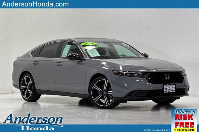 used 2024 Honda Accord Hybrid car, priced at $29,481