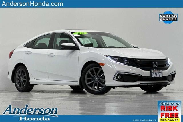 used 2021 Honda Civic car, priced at $21,481