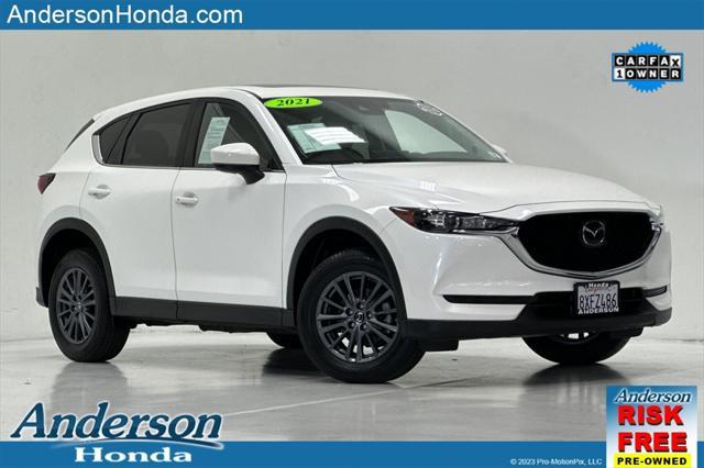 used 2021 Mazda CX-5 car, priced at $23,481