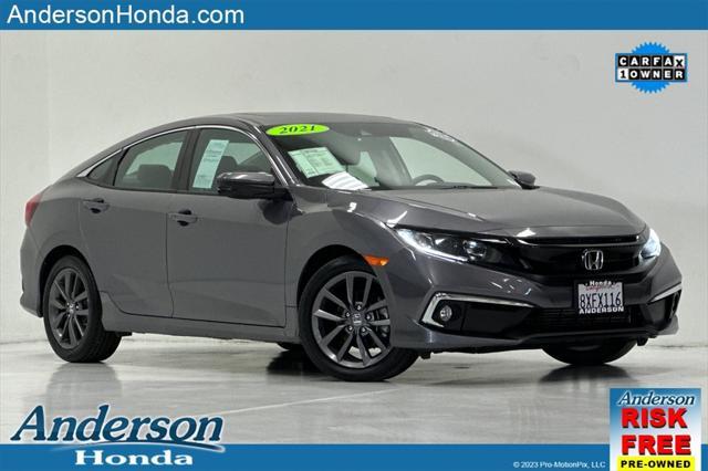 used 2021 Honda Civic car, priced at $22,981