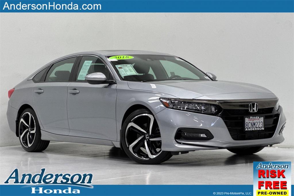 used 2018 Honda Accord car, priced at $22,481