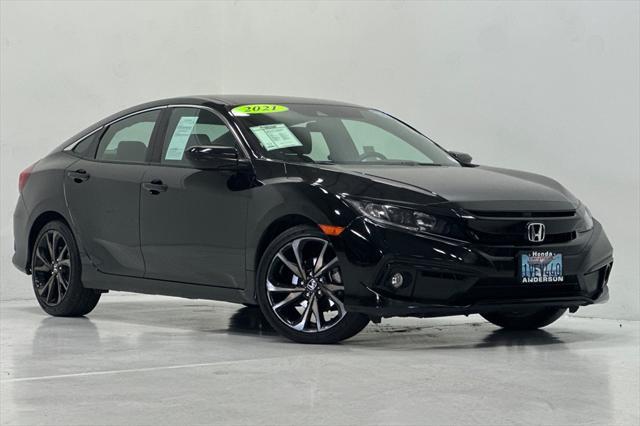 used 2021 Honda Civic car, priced at $21,981