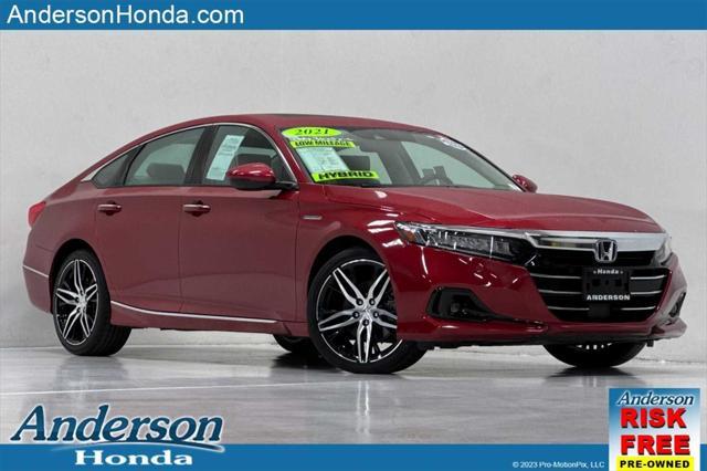 used 2021 Honda Accord Hybrid car, priced at $32,981