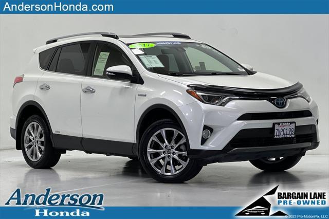 used 2017 Toyota RAV4 Hybrid car, priced at $17,500