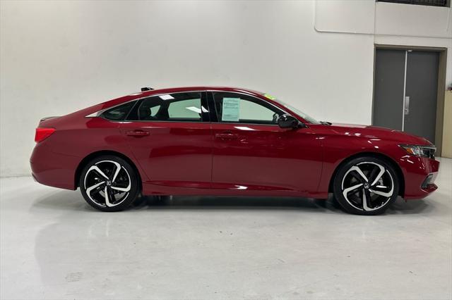 used 2021 Honda Accord car, priced at $29,481