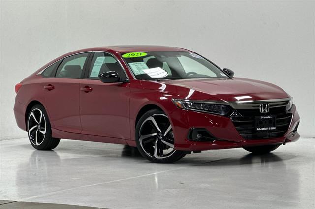 used 2021 Honda Accord car, priced at $29,481