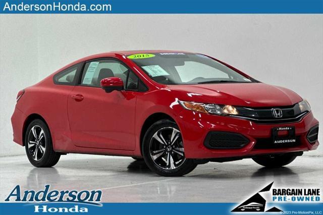 used 2015 Honda Civic car, priced at $14,500