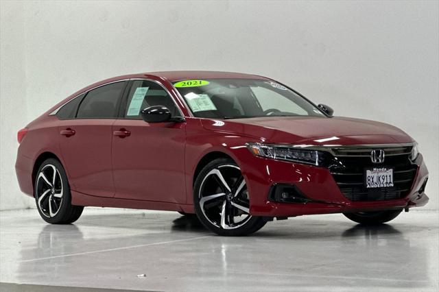 used 2021 Honda Accord car, priced at $26,481