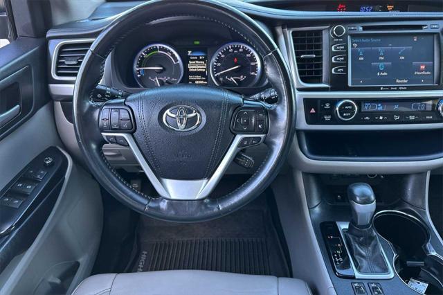 used 2017 Toyota Highlander Hybrid car, priced at $27,981