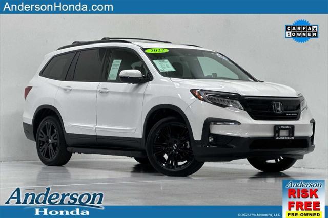 used 2022 Honda Pilot car, priced at $38,981