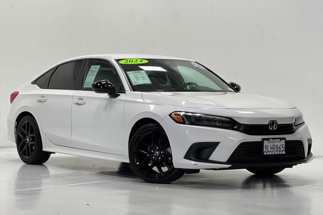 used 2024 Honda Civic car, priced at $24,481