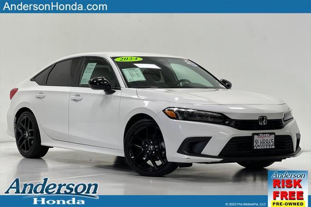 used 2024 Honda Civic car, priced at $24,481