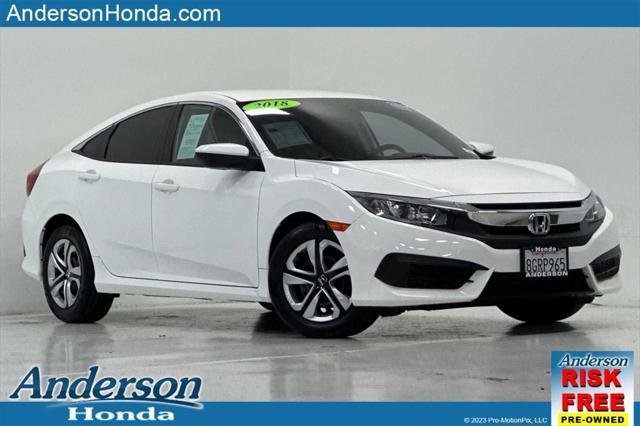 used 2018 Honda Civic car, priced at $19,981