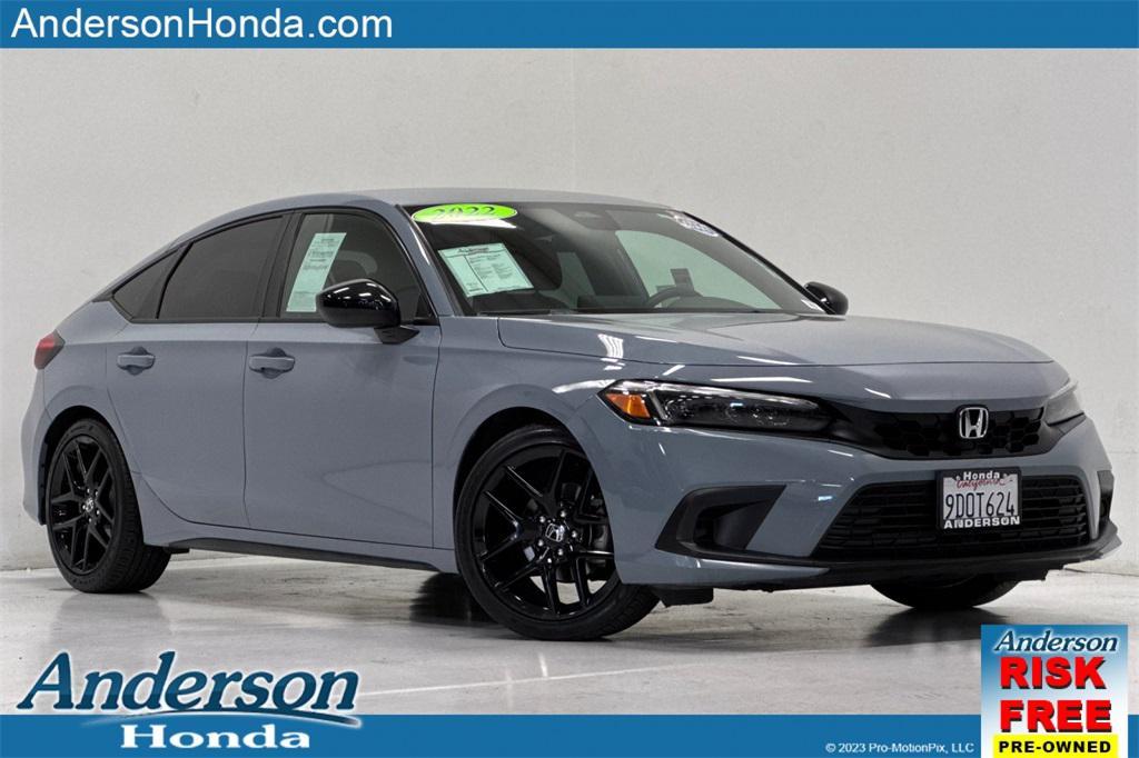 used 2022 Honda Civic car, priced at $23,481