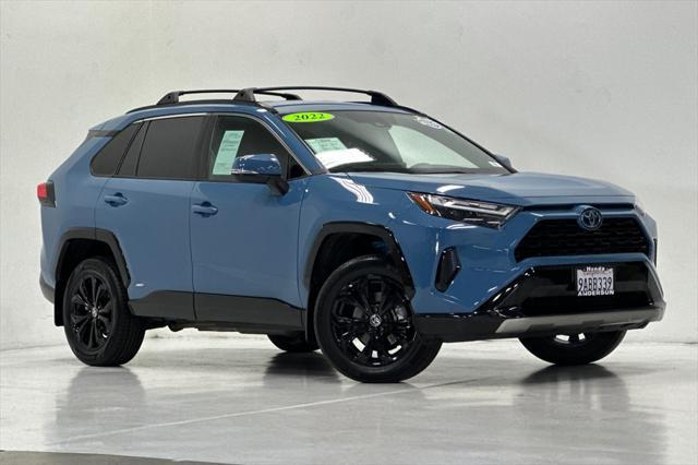 used 2022 Toyota RAV4 Hybrid car, priced at $33,481