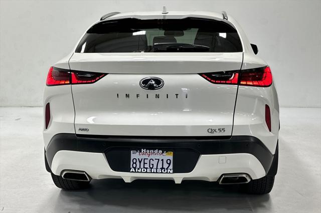 used 2022 INFINITI QX55 car, priced at $30,481