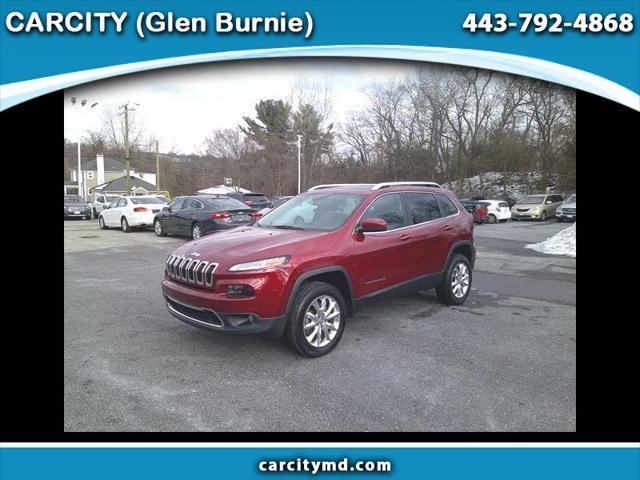 used 2015 Jeep Cherokee car, priced at $12,995