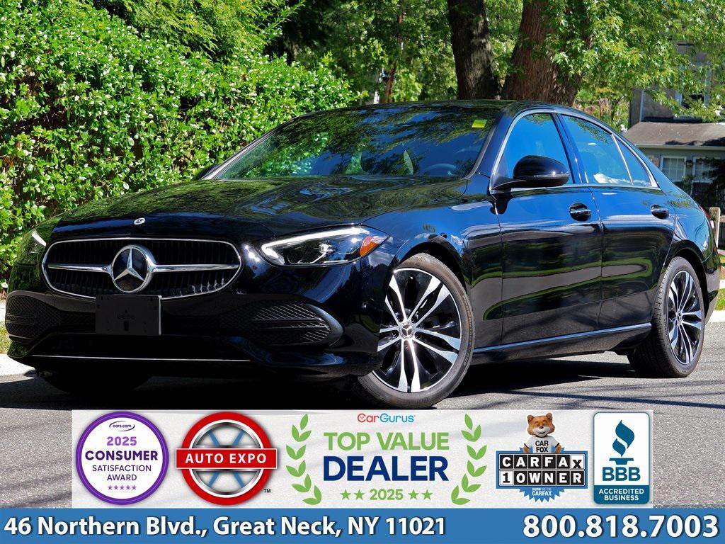 used 2022 Mercedes-Benz C-Class car, priced at $29,095